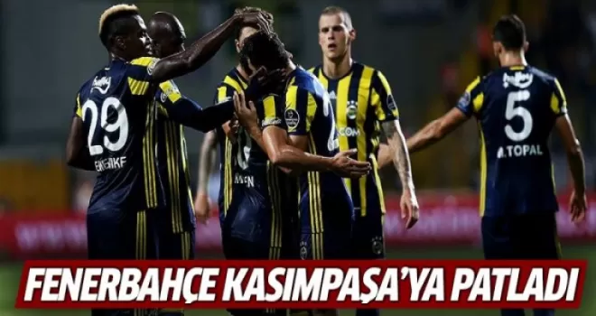 Kasımpaşa: 1 – Fenerbahçe: 5 MAÇ SONUCU