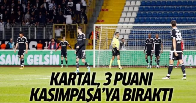 Kasımpaşa 2 - 1 Beşiktaş maç sonucu