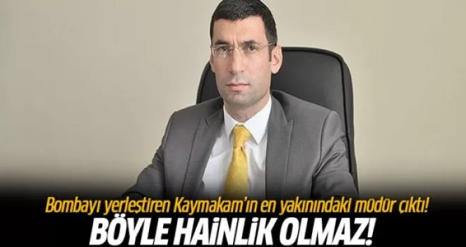Kaymakamı şehit eden hainler tespit edildi