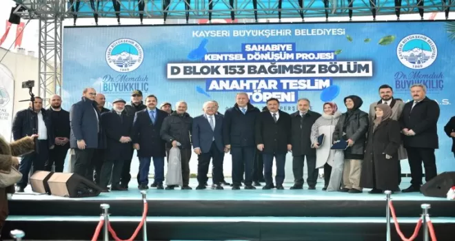 Kayseri belediyeciliği icraat üretiyor