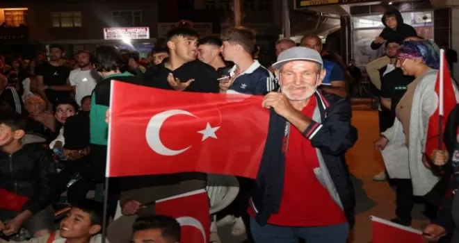 Kayseri Bünyan’da milli coşku