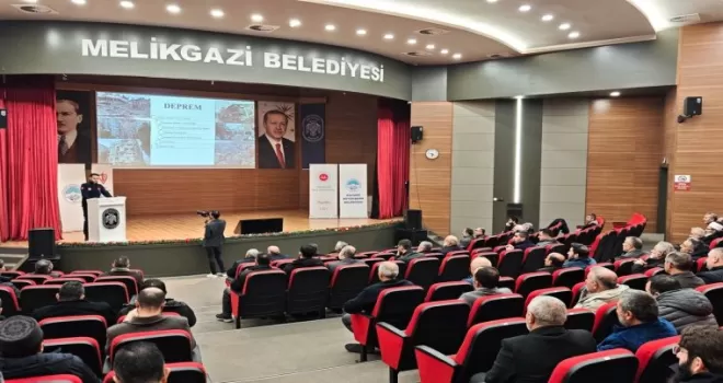 Kayseri Büyükşehir’den din görevlilerine afet eğitimi