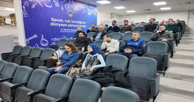 Kayseri Büyükşehir’den personeline ilk yardım eğitimi