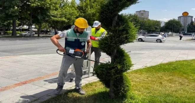Kayseri Büyükşehir’den şehir estetiğine anlamlı dokunuş