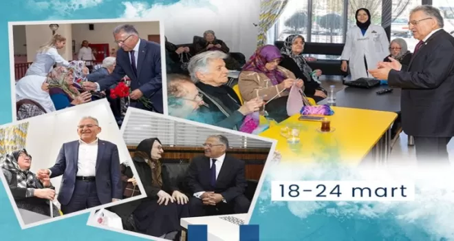 Kayseri Büyükşehir’den ’Yaşlılara Saygı’ mesajı