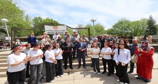 Kayseri Büyükşehir Huzurevi’nde iki kuşak sanatla buluştu
