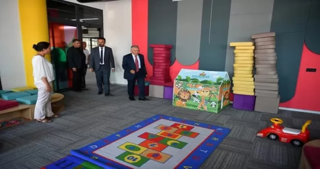 Kayseri Büyükşehir kütüphaneyi hizmete açtı