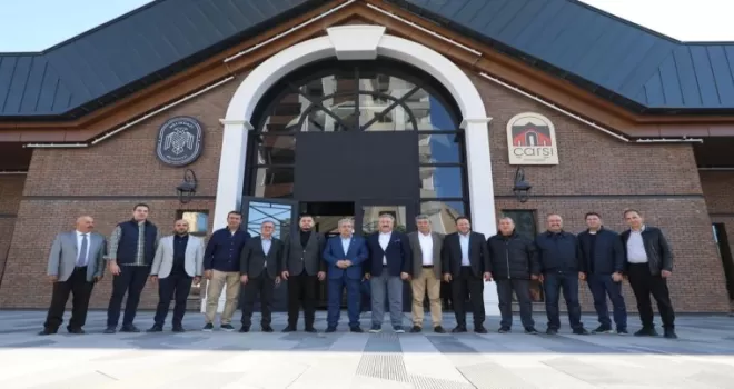 Kayseri’de Çarşı Melikgazi’ye protokol ziyareti