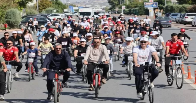 Kayseri’de renkli Doktorlar Bisiklet Turu