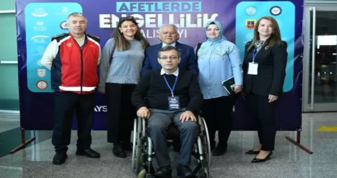 Kayseri’deki ’Afetlerde Engellilik Çalıştayı’ sona erdi