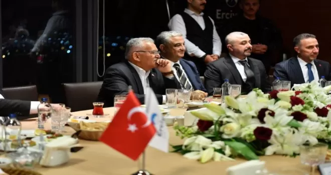 Kayseri iş dünyası Başkan Büyükkılıç’ı iftar sofrasında ağırladı