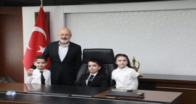 Kayseri Kocasinan Belediyesi çocuklara emanet!