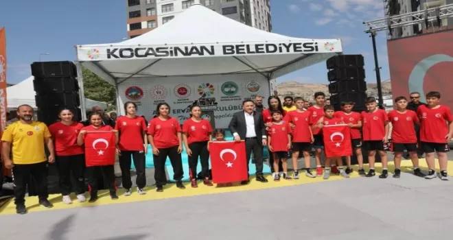 Kayseri Kocasinan’da 75’inci Erva Spor Okulu hizmete açıldı