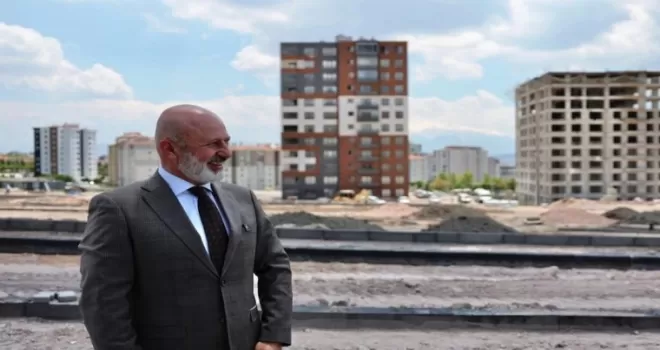 Kayseri Kocasinan’da kentsel dönüşümle yeni yaşam alanları yükseliyor