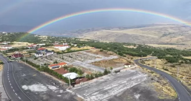 Kayseri Kocasinan’da kırsaldaki mezarlıklar baştan sona yenileniyor