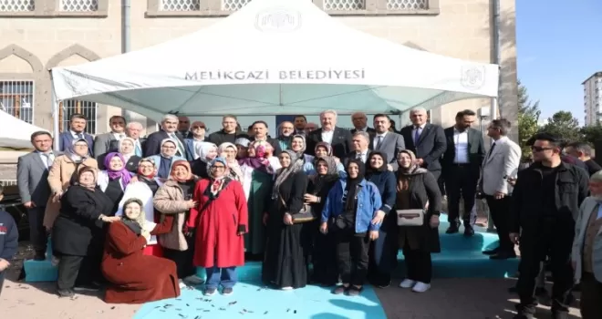 Kayseri Melikgazi’de açılışlar bitmiyor