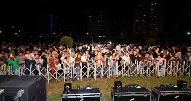 Kayseri Melikgazi’de müzik şöleni