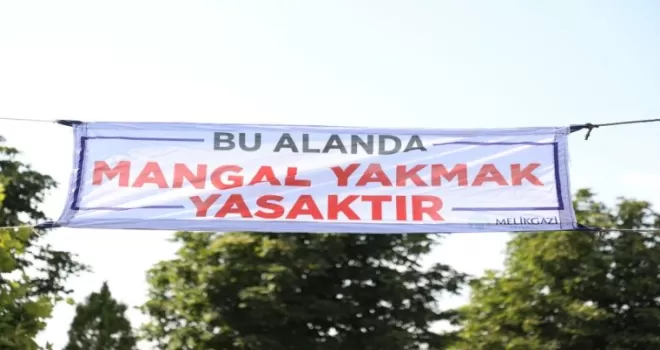 Kayseri Melikgazi’den ’mangal’ önlemi