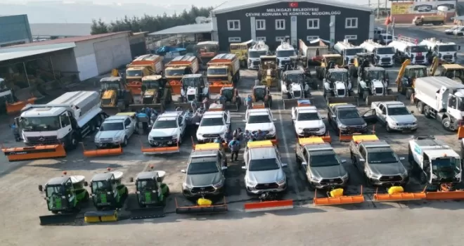 Kayseri Melikgazi kışa hazır