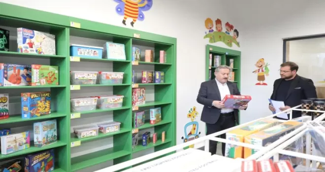 Kayseri Melikgazi’nin Masal Evi ve Oyuncak Kütüphanesi açılışa hazır
