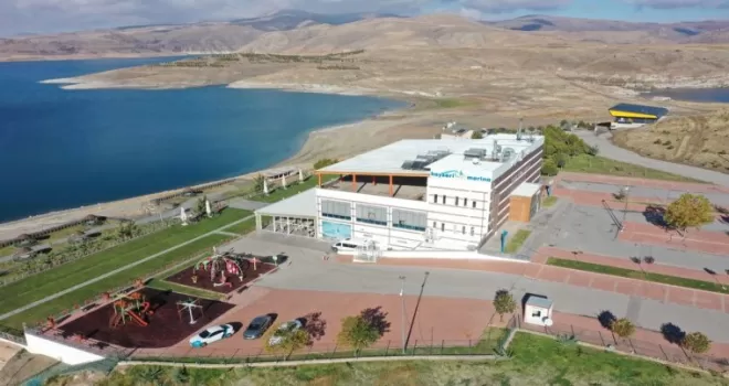 Kayseri’nin denizi ’Kuşçu Marina’ sezonu açıyor