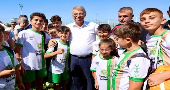 Kayseri Şeker Yaz Spor Okulu’nda maraton tamamlandı