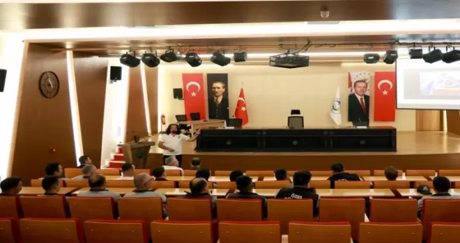 Kayseri Talas personeline güvenlik eğitimi