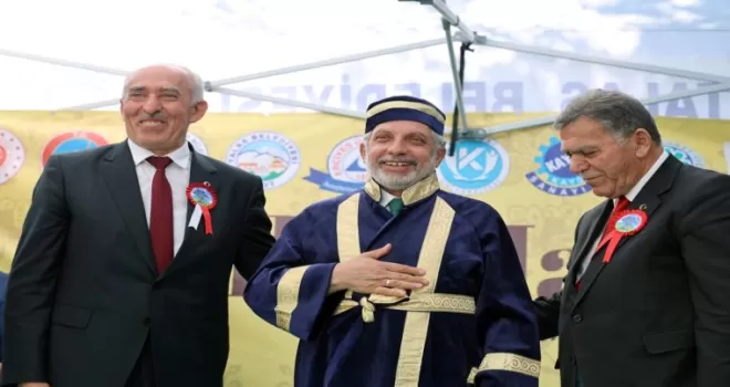 Kayseri Talas’ta Ahilik Özel Ödülü Mustafa Yalçın’ın