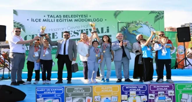 Kayseri Talas’ta çevre bilinci sanatla buluştu
