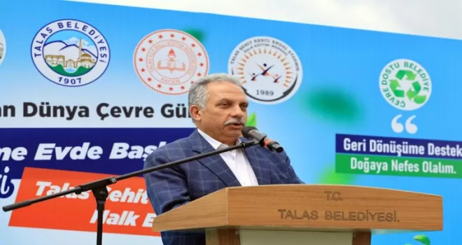 Kayseri Talas’ta çevre bilinci sanatla buluşuyor