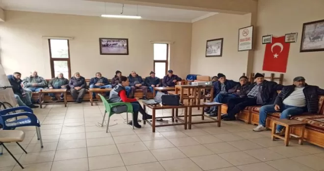 Kayseri Talas’ta çiftçiye eğitimler sürüyor