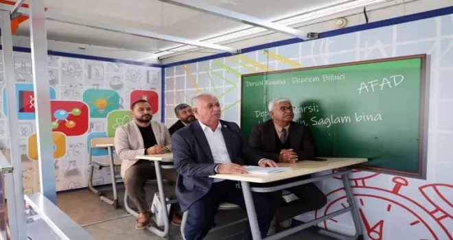 Kayseri Talas’ta deprem hazırlığı