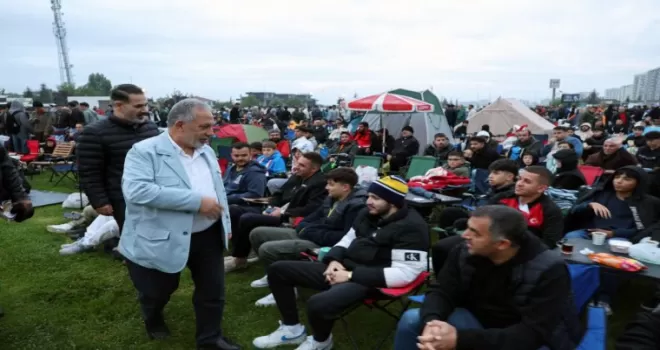 Kayseri Talas’ta milli heyecanın yeni adresi Ali Dağı