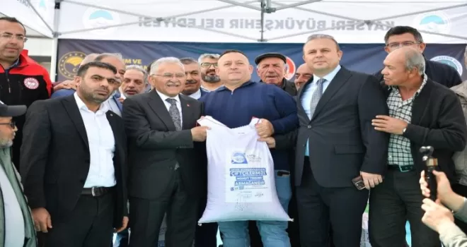 Kayserili çiftçiye 1.2 milyar liralık destek