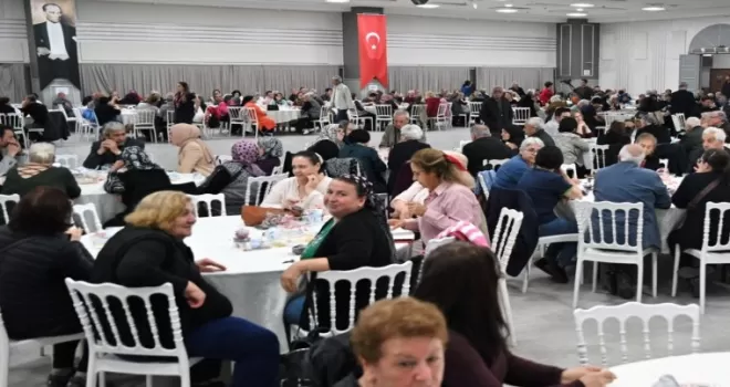 Kent Kasap’tan yararlanan aileler dayanışma yemeğinde buluştu