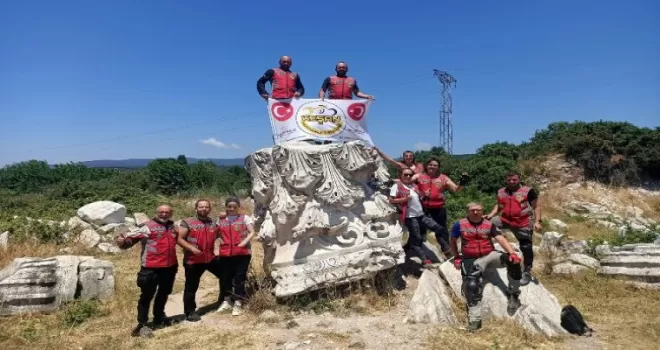 Keşan Motosiklet Kulübü Erdek’ten döndü