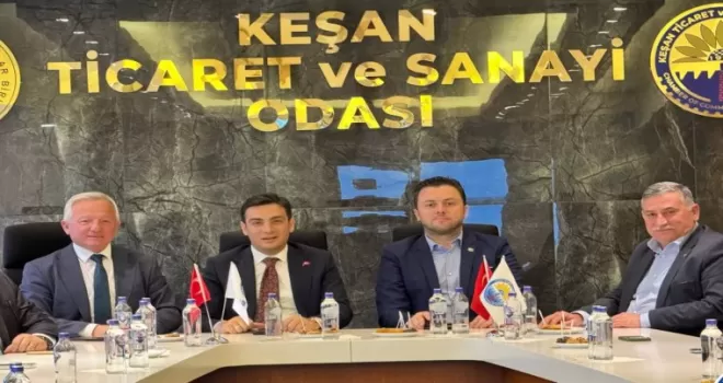 Keşan TSO’da tebrik ziyaretleri sürüyor