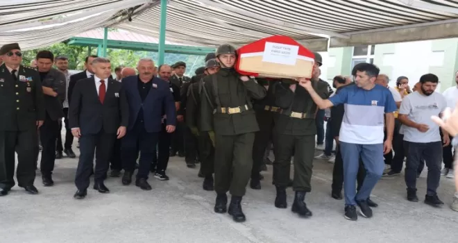 Kıbrıs Gazisi Yusuf Tayşi Artvin’de toprağa verildi