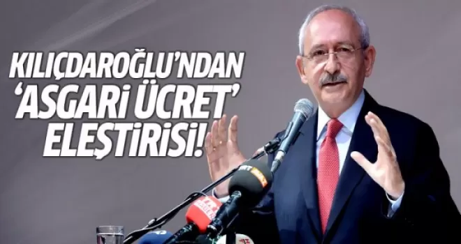 Kılıçdaroğlu'ndan 'asgari ücret' eleştirisi: Gelin 1404 lirayla siz geçinin!