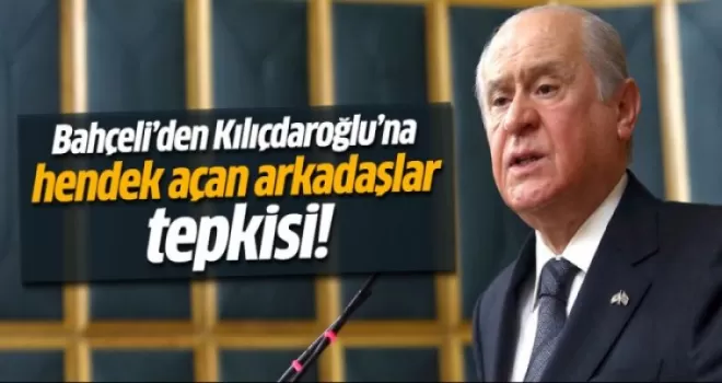 Kılıçdaroğlu'nun 'arkadaşlar' ifadesine tepki gösterdi