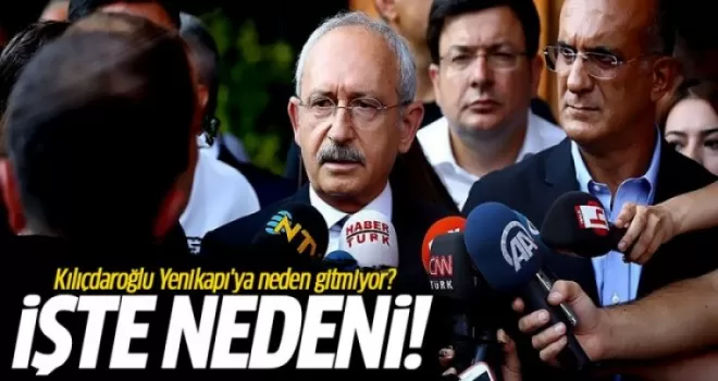 Kılıçdaroğlu'nun mitinge katılmama nedeni: Cumhurbaşkanı Erdoğan!