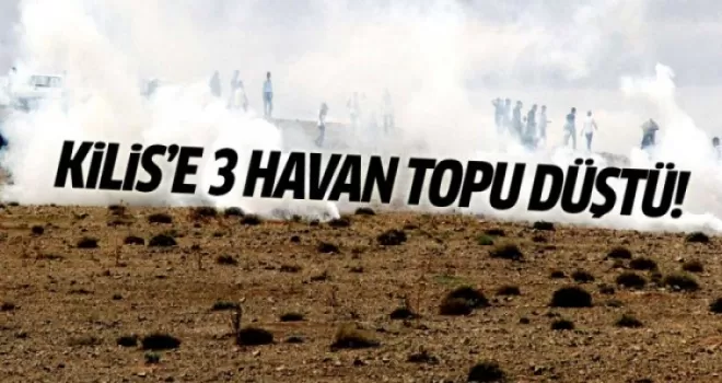 Kilis’e üç roket mermisi düştü