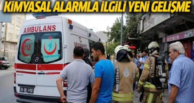 Kimyasal Alarm Hakkında Yeni Gelişme