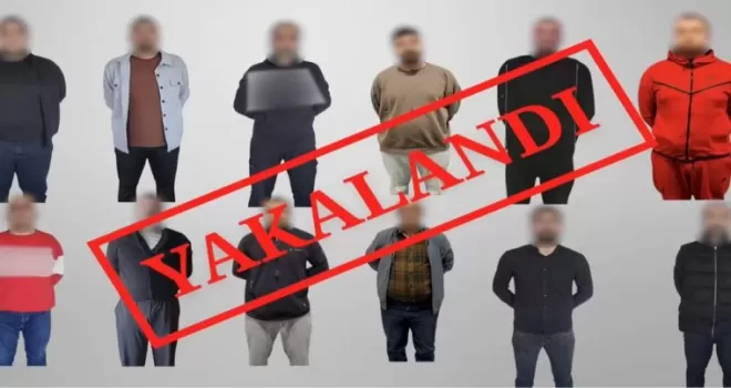 Kırmızı bülten operasyonu! 12 firari Türkiye’ye iade edildi!