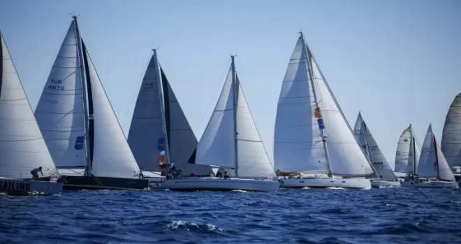 Knidos’tan Ortakent’e yelken açıldı