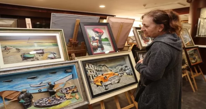 KO-MEK’le sanat yolculuğunu GTO’da sergiledi
