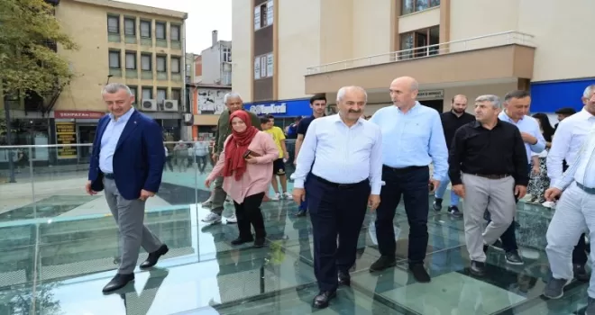 Kocaeli Büyükşehir’den Gebze’deki tarihi sarnıca ziyaret