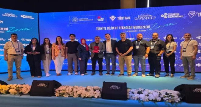 Kocaeli Büyükşehir’in bilim vizyonuna ödül
