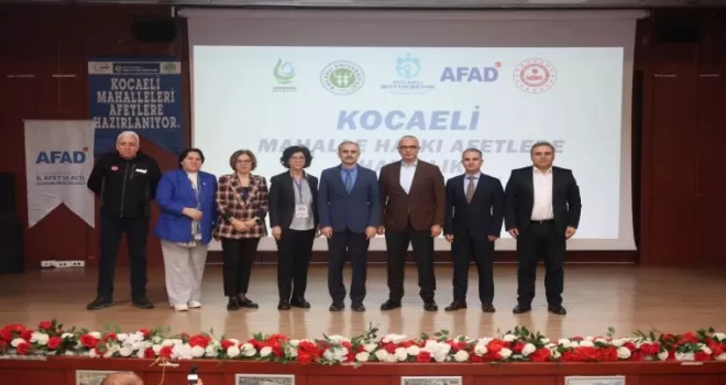 Kocaeli Çayırova’da ‘Mahalle Halkı Afetlere Hazırlık Eğitimi’ programı başladı