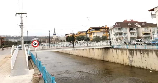 Kocaeli’de Akarca Yaya Köprüsü’ne engelli rampası